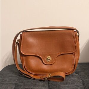 Coach Vintage-Lenox Crossbody Bag 9918 in British Tan